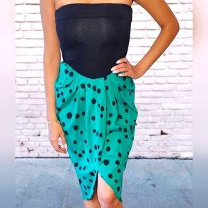 Vintage 80s tubetop dress.